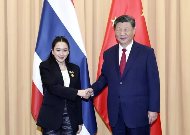 Xi Jinping ve Tayland Başbakanı, Çin-Tayland İşbirliğini Güçlendirdi